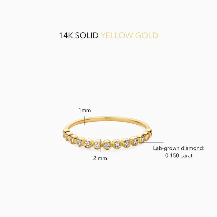 EdithMay™ -  Diamond Bubble Ring