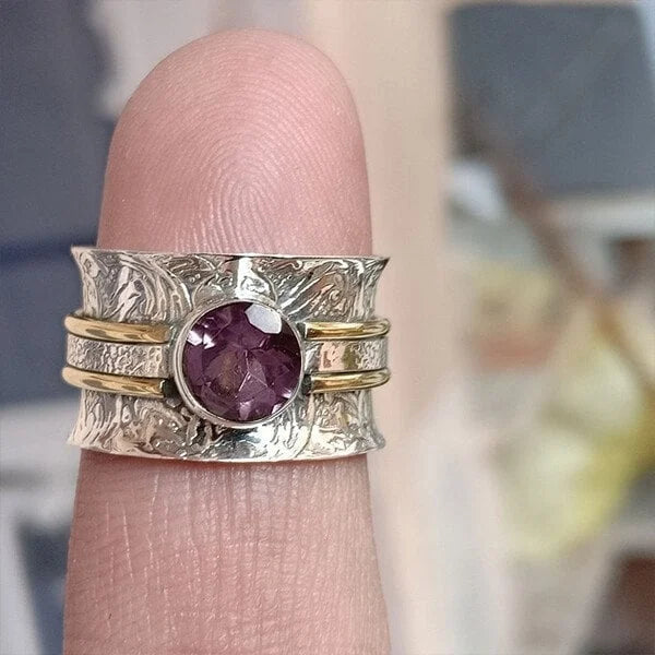 EdithMay™ - Bohemian Crystal Meditation Ring
