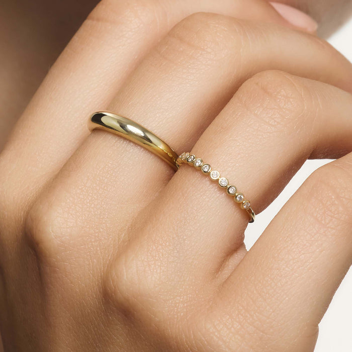 EdithMay™ -  Diamond Bubble Ring