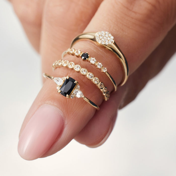 EdithMay™ -  Diamond Bubble Ring