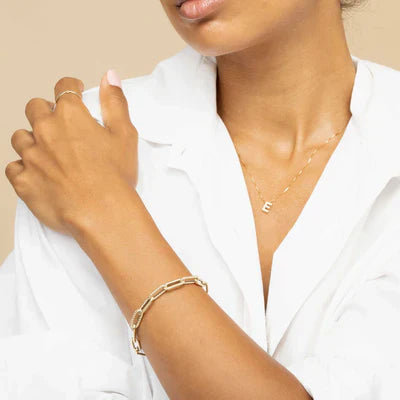 EdithMay™ - Love letter initial necklace