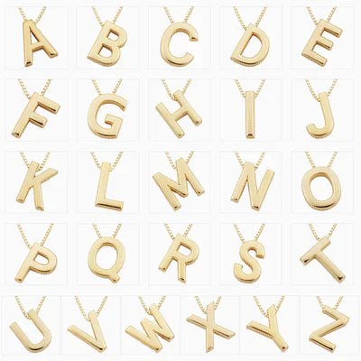 EdithMay™ - Love letter initial necklace