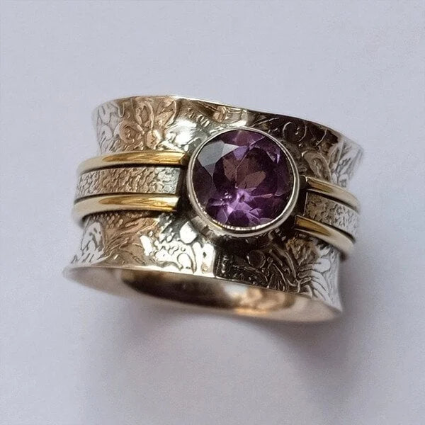 EdithMay™ - Bohemian Crystal Meditation Ring