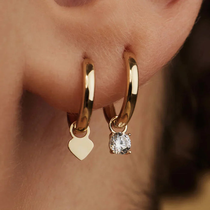 EdithMay™ - Larmes de Lune Stone Hoop Earrings