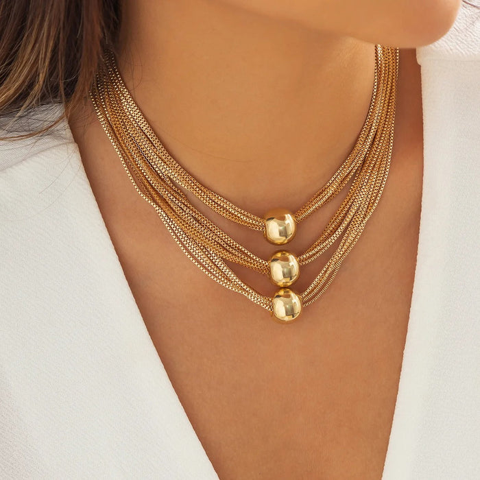 EdithMay™ – Triple Elegance Necklace
